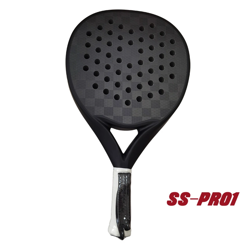 Dəyirmi Forma 18K Karbon Fiber Padel Raketi